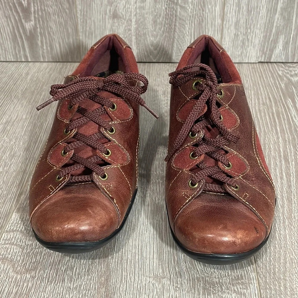 Taos Speed Lacer-D Leather/suede Oxfords size 7 - Picture 2 of 14